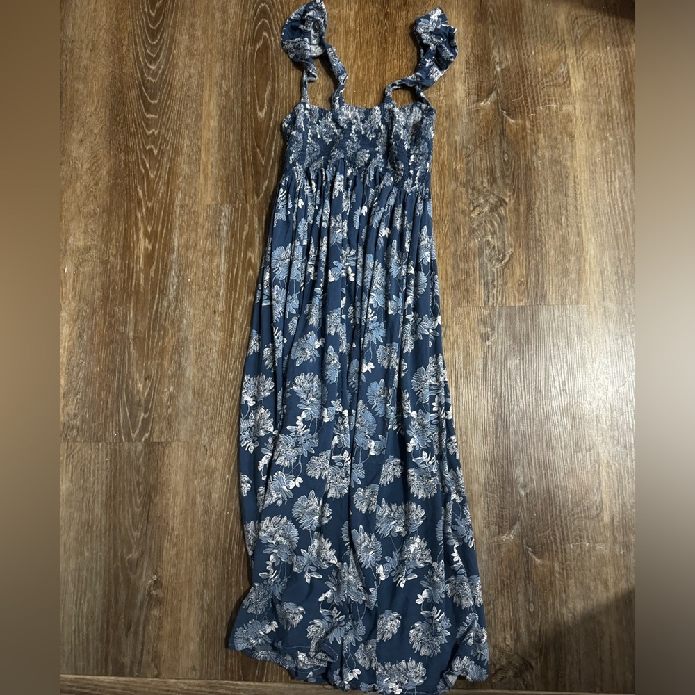 Kahulale’a blue lehua dress